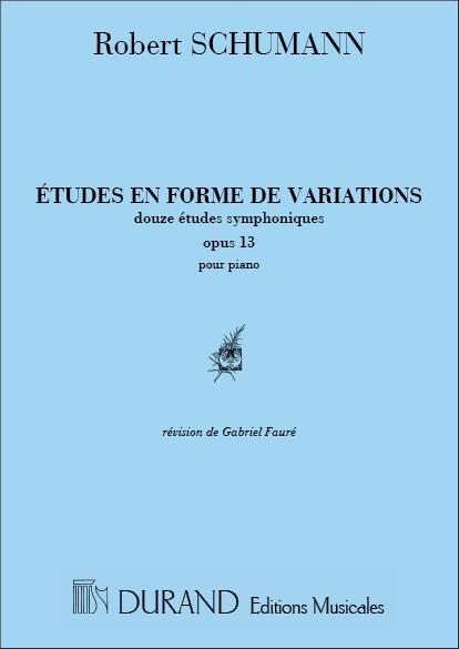 Etudes En Forme De Variations Op 13 Piano - pro klavír